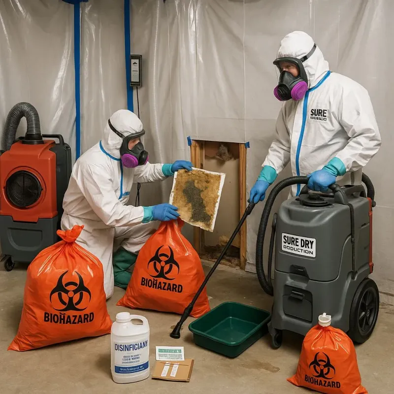Contaminated Water Handling Protocols process in Hampshire County, MA